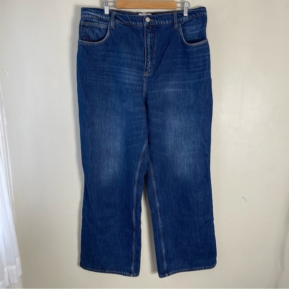 Frame Denim women’s Le High N Tight Wide Leg Jeans in Foxgrove size 34 US 16 - Picture 4 of 14